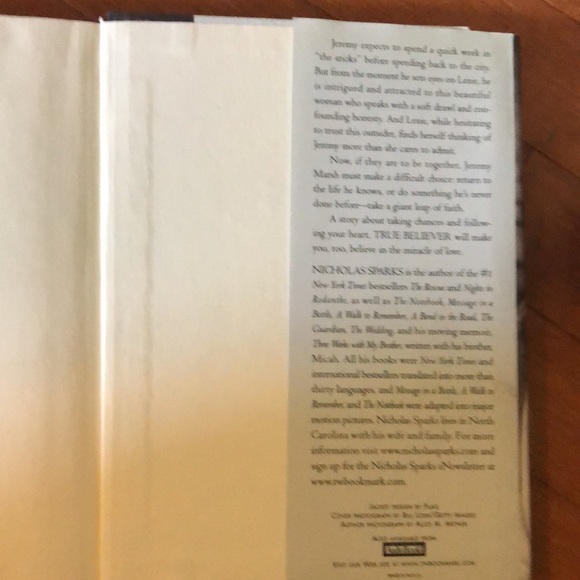 True believer by Nicholas sparks - Picture 3 of 4